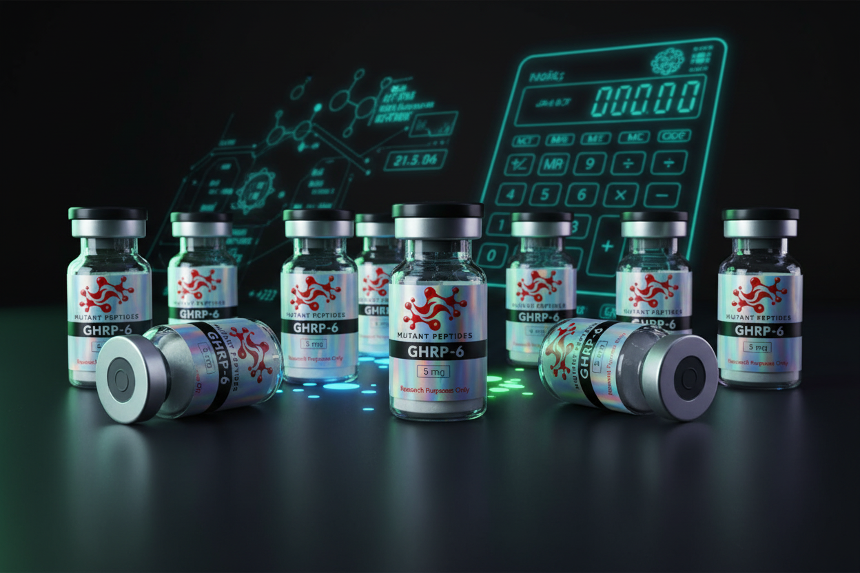 Peptide Dosage Calculator: How to Calculate Research Peptide Concentrations