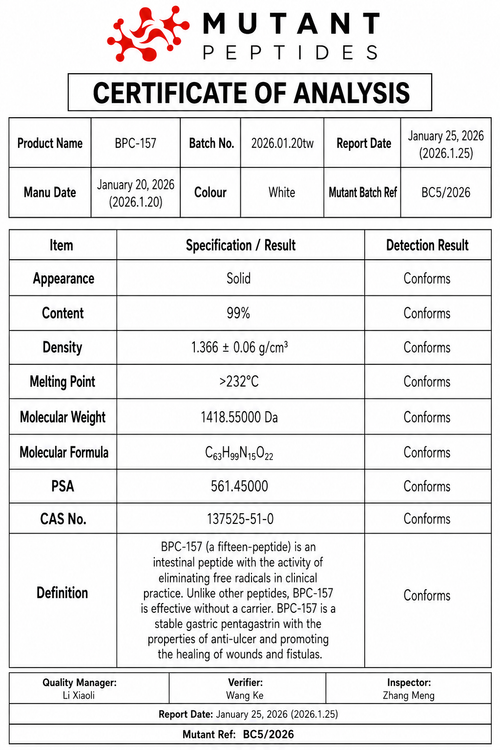 BPC157 5mg