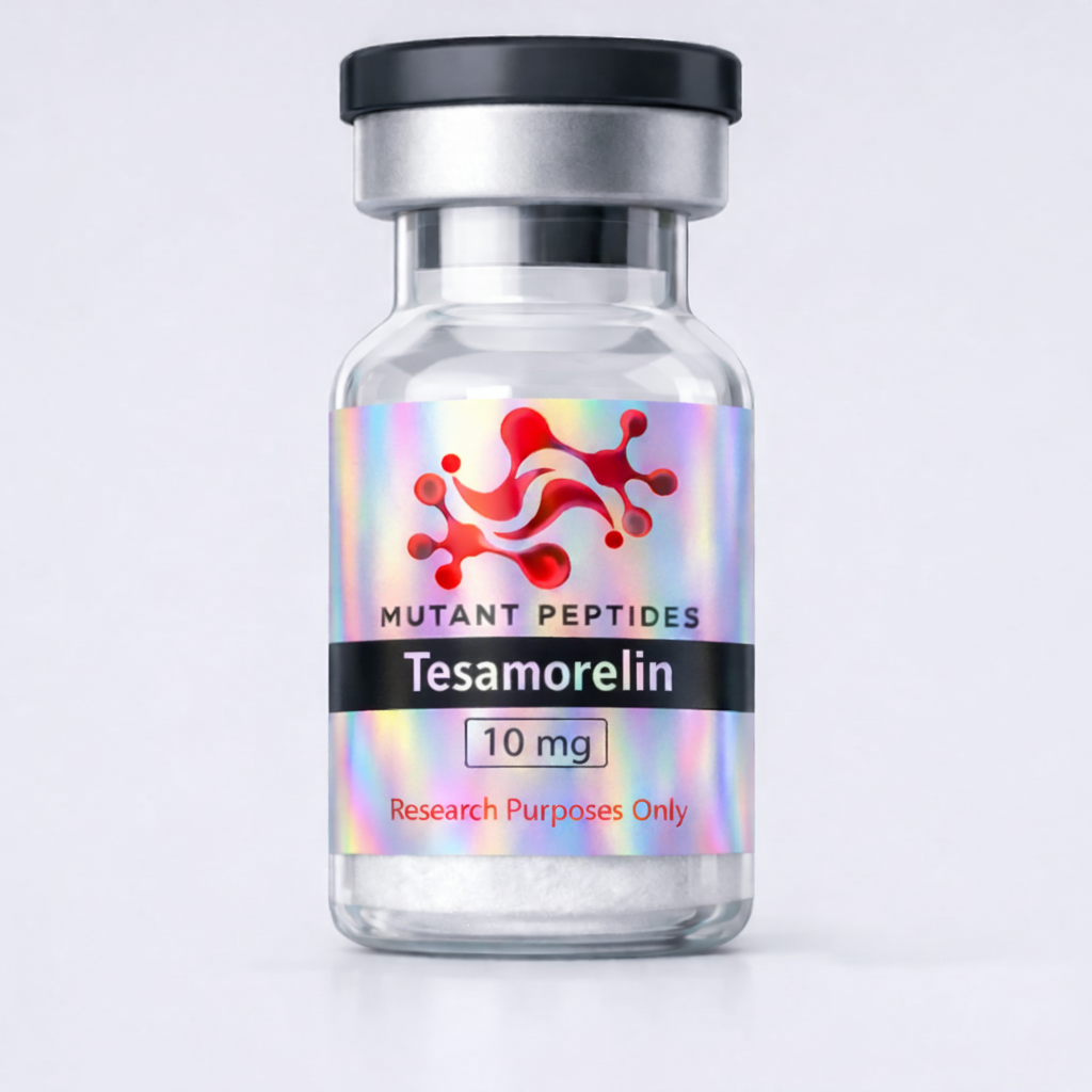 Tesamorelin 10mg research peptide vial - Mutant Peptides